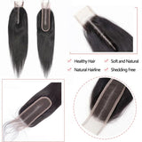 2x6 HD Swiss Lace Closure Upgraded Pre-Plucked Hairline - Straight / Body WAVE