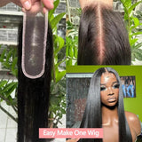 2x6 HD Swiss Lace Closure Upgraded Pre-Plucked Hairline - Straight / Body WAVE