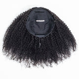 【3 IN 1 Half Wig】 Flip Over Half Wig with Drawcord Wear & Go Glueless Wig - Kinky Curly