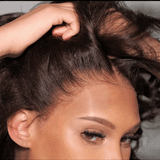 360/Full Lace HD/TRANSPARENT LACE PRE-PLUCKED HUMAN HAIR WIGS WITH Invisible Strap - YAKI STRAIGHT