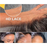 360 HD LACE UPGRADED PRE-PLUCKED WIG WITH Invisible Strap - STRAIGHT