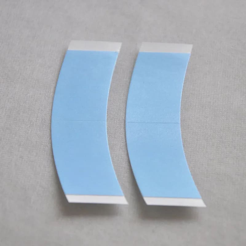 36pcs Blue Double Sided Waterproof Lace Wigs Adhesive Tape Strips