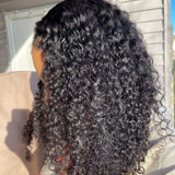 "370 Fitted Cap" HD LACE FRONT WIG WITH Invisible Strap - Burmese Curly