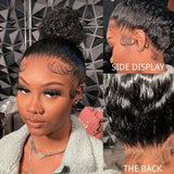 "370 Fitted Cap" HD LACE FRONT WIG WITH  Invisible Strap - Deep Wave