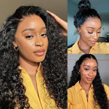 "370 Fitted Cap" HD LACE FRONT WIG WITH Invisible Strap - Loose Wave