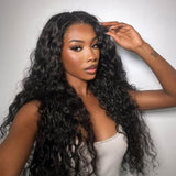 "370 Fitted Cap" HD LACE FRONT WIG WITH Invisible Strap - Loose Wave