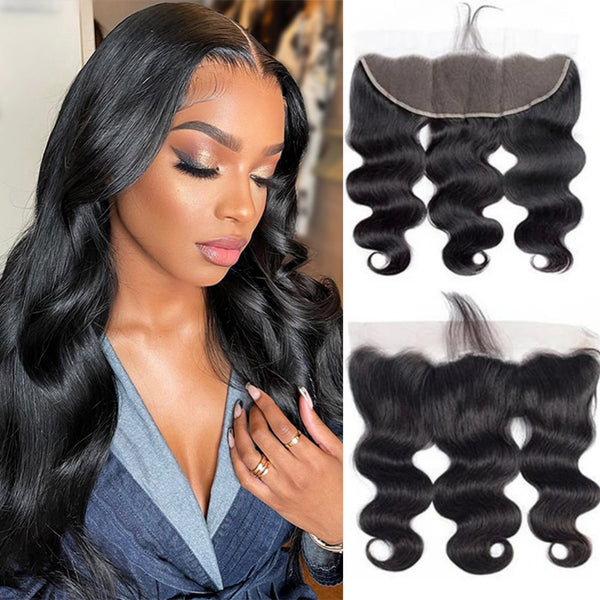 5x5/6x6/13x4/13x6 HD Swiss Lace Frontal and Closure Upgraded Pre-Plucked Hairline - BODY WAVE