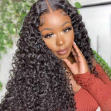Remy Hair High Quality 13X4/13x6 Full Frontal HD Lace Raw Hair Wig - Curly