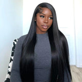 Hannah 13x4 Transparent Lace Front Human Hair Wig - Straight