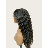 "3D DOME CAP" 9x6 HD Lace Upgraded Hairline C-shape Ear Glueless Wig with Drawcord - Loose Wave