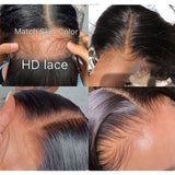 "3D DOME CAP" 9x6 HD Lace Upgraded Hairline C-shape Ear Glueless Wig with Drawstring - Body Wave