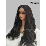 "3D DOME CAP" 9x6 HD Lace Upgraded Hairline C-shape Ear Glueless Wig with Drawcord - Kinky Wave