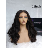 "3D DOME CAP" 9x6 HD Lace Upgraded Hairline C-shape Ear Glueless Wig with Drawcord - Kinky Wave