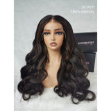 "3D DOME CAP" 9x6 HD Lace Upgraded Hairline C-shape Ear Glueless Wig with Drawcord - Kinky Wave