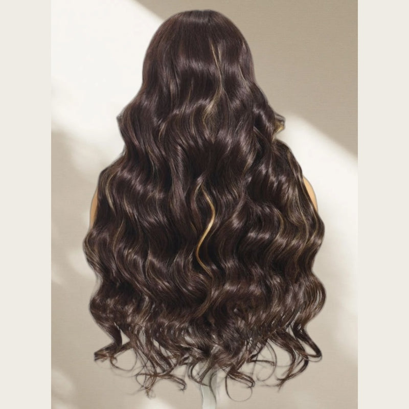 【Crazy】13x6 HD Lace Upgraded Hairline Highlight Color 150%180%250% Wig - Body Wave Wave