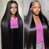 Hannah 13x4 Transparent Lace Front Human Hair Wig - Straight