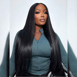 Remy Hair High Quality 5x5 HD Lace Closure Raw Hair Wig - Straight