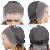 4x4/13x6/Full Frontal/360/Full Lace Transparent Lace Jet Black 1# Color Wig - Deep Wave
