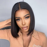 [50% OFF]HALF PRICE ///  7X7 HDLace Closure Pre-Plucked 150%180% Wig - Straight Bob