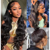 [50% OFF]HALF PRICE /// Mariella 360 HD/Transparent Lace Upgraded Hairline Wig -  Body Wave Curly Edge