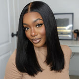 【Solo-Piece】13x6 HD Lace Upgraded Preplucked 16inch 150%Wig - Straight BOB