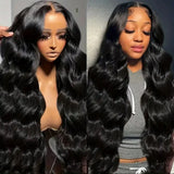 Remy Hair High Quality 13X4/13x6 Full Frontal HD Lace Raw Hair Wig - Body Wave