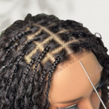 5x5 HD Lace Frontal Boho Braided Human Hair Wig