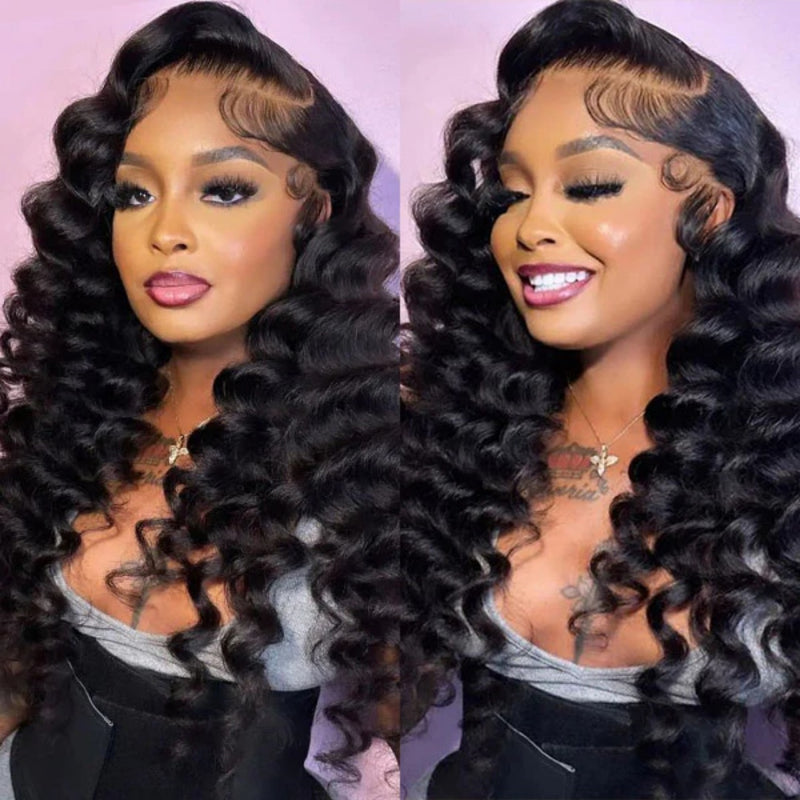 【Flash Sale】13x6 HD Lace Upgraded Hairline Pre-plucked 150%180% Wig - Wand Curl