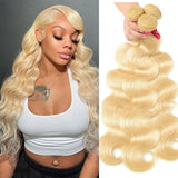 #613 Blonde HIGH QUALITY VIRGIN HUMAN HAIR BUNDLES - BODY WAVE