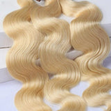#613 Blonde HIGH QUALITY VIRGIN HUMAN HAIR BUNDLES - BODY WAVE