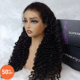 [50% OFF]13x6 HD Lace Upgraded Hairline Pre-plucked 150%180%250% Wig - Burmese Curly