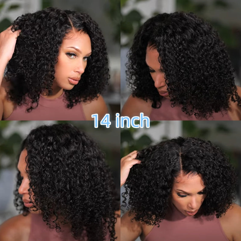 Full Lace HD Swiss Lace Upgraded Hairline Human Hair Wig - Curly