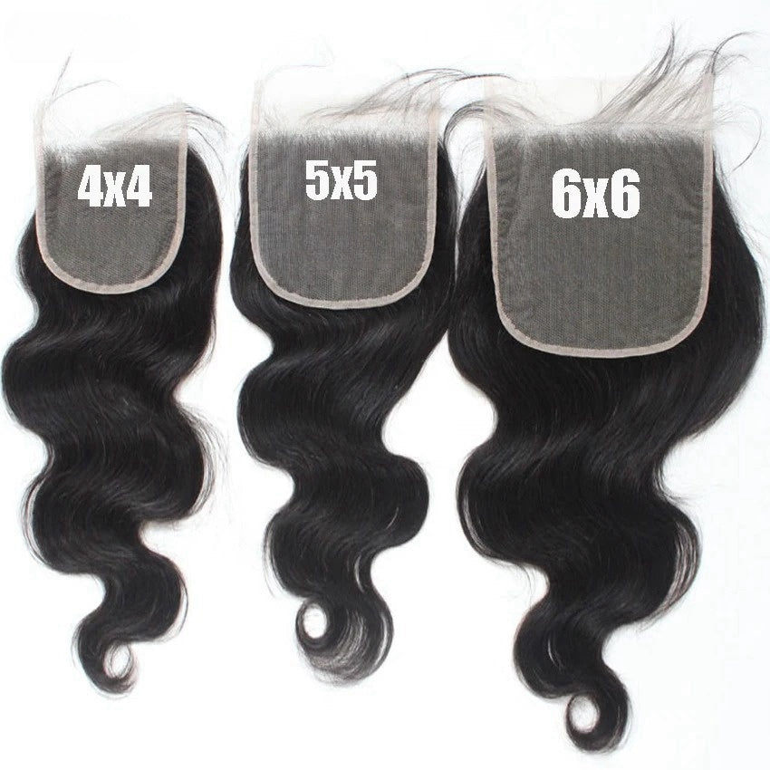 5x5/6x6/13x4/13x6 HD Swiss Lace Frontal and Closure Upgraded Pre-Plucked Hairline - BODY WAVE