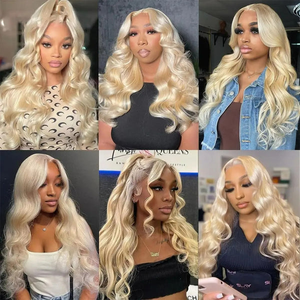 HALF PRICE /// 613 Blonde Body Wave Lace Front Wigs