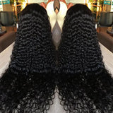 13x6 HD SWISS Lace Front Upgraded Pre-plucked Hairline Wig - Deep Wave