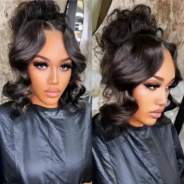 Sage 360 Transparent Lace Preplucked Hairline Human Hair Wig - Body Wave
