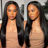 13x4/13x6 HD Lace Full Frontal with Drawstring Wig - Yaki Straight