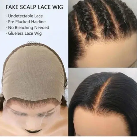 How to insert to a fake scalp by yourself?