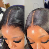 HALF PRICE /// Pre-Cut Lace Glueless 6x4.5 HD Lace Human Hair Wear Go Wigs Body Wave