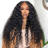 Remy Hair High Quality 5x5 HD Lace Closure Raw Hair Wig - Deep Wave