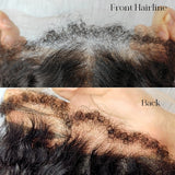 【Upgraded】PreCut 4-Line Invisible Strap 360 HD Lace Wig - Jerry Curlly with 4C Kinky Edge