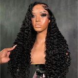 Remy Hair High Quality 13X4/13x6 Full Frontal HD Lace Raw Hair Wig - Burmese Curls