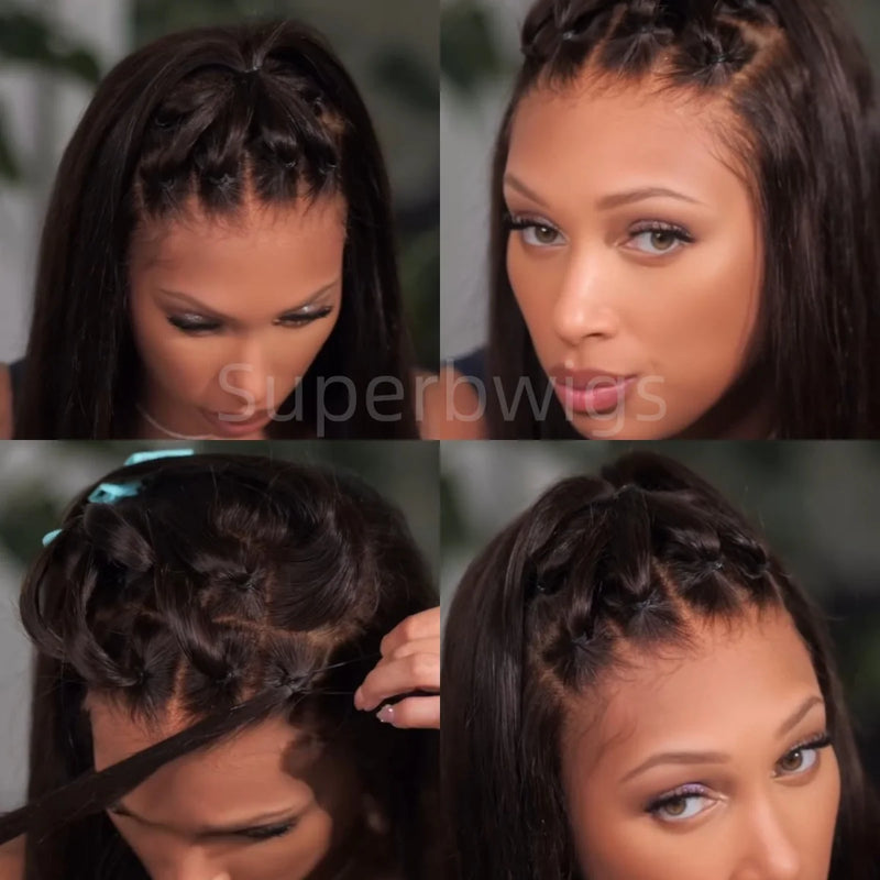 Bye~Bye~KNOTS HD Lace 13x6 Frontal Upgraded Hairline Wig - Straight