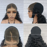 9x6/7x5 Closure Pre-Cut HD Swiss Lace Lace Upgraded Hairline Glueless Wig - Afro Kinky Curly