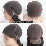 Agatha 5x5/13x6 HD Swiss Lace Front Upgraded Preplucked Hairline Wig - Layered Cut Straight