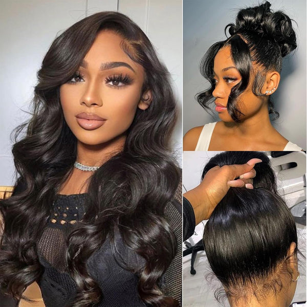Bye~Bye~KNOTS FULL LACE HD LACE HUMAN HAIR WIG - Body Wave