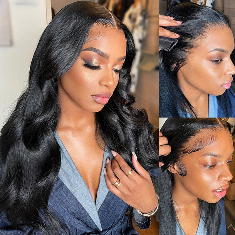 💥【BLACK FRIDAY】💥Jessica 13x6 HD Swiss Lace Upgraded Hairline Pre-plucked 150%180% Wig - Body Wave