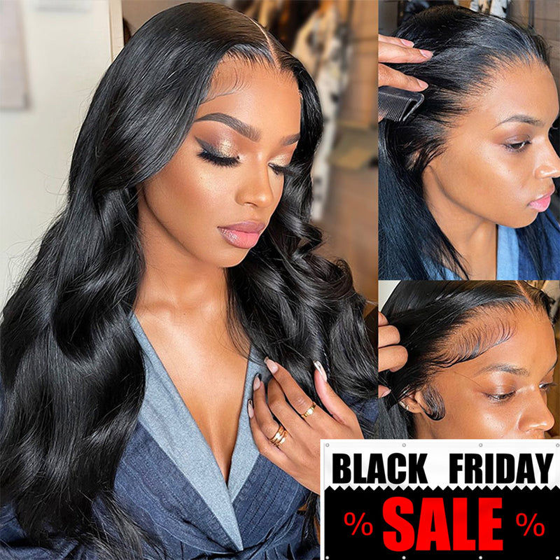 💥【BLACK FRIDAY】💥Jessica 13x6 HD Swiss Lace Upgraded Hairline Pre-plucked 150%180% Wig - Body Wave