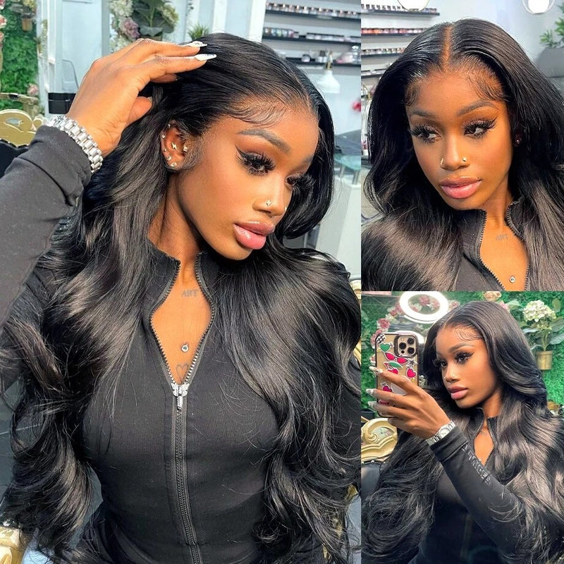 💥【BLACK FRIDAY】💥Jessica 13x6 HD Swiss Lace Upgraded Hairline Pre-plucked 150%180% Wig - Body Wave