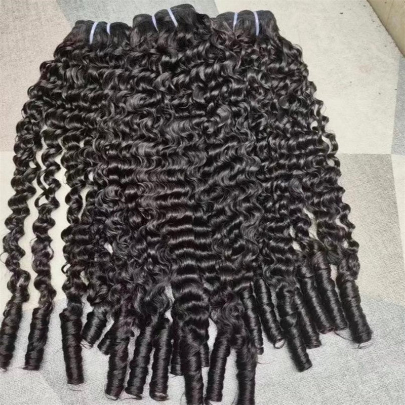 High Quality Virgin Human Hair Bundles - Burmese Pix Curly